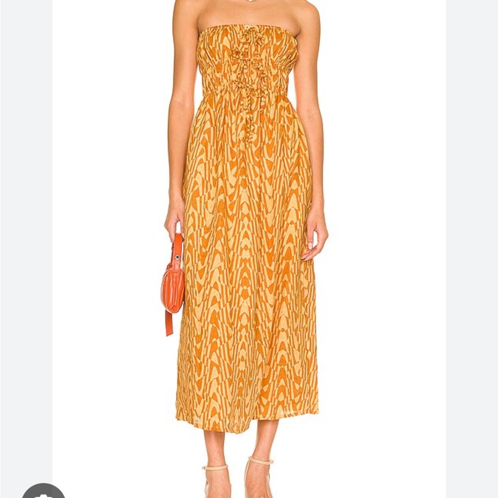 FAITHFUL THE BRAND Contessa Midi Dress in Cefalu Print